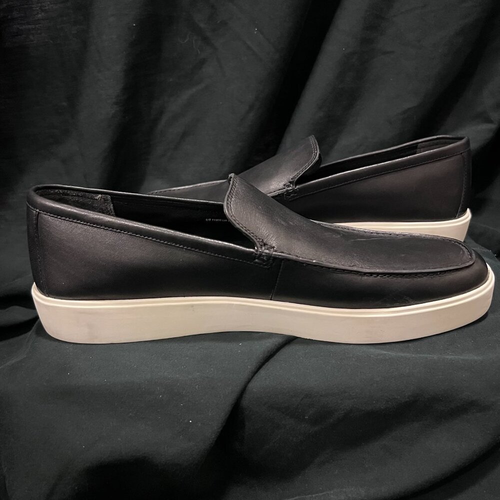 -NWOT- VINCE TARO LOAFER IN BLACK SZ 11 - Picture 7 of 11